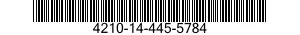 4210-14-445-5784  4210144455784 144455784