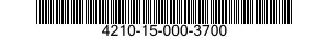 4210-15-000-3700  4210150003700 150003700