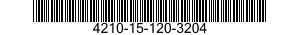 4210-15-120-3204 GUAINA FERMO BOMBOL 4210151203204 151203204
