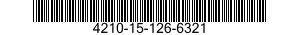 4210-15-126-6321 DISTANZIALE 4210151266321 151266321