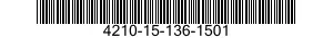 4210-15-136-1501 CANOTTO PER GIRELLO 4210151361501 151361501