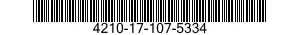 4210-17-107-5334 BRACKET,FIRE EXTINGUISHER 4210171075334 171075334