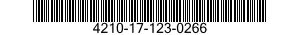 4210-17-123-0266 HOSE ASSEMBLY,NONMETALLIC 4210171230266 171230266