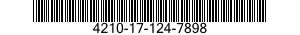 4210-17-124-7898 HOSE ASSEMBLY,NONMETALLIC,FIRE FIGHTING 4210171247898 171247898