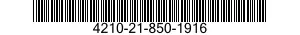 4210-21-850-1916 ADAPTER,THREAD PROT 4210218501916 218501916