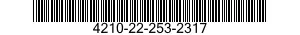 4210-22-253-2317  4210222532317 222532317