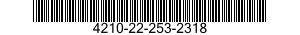 4210-22-253-2318  4210222532318 222532318