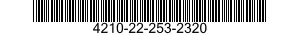 4210-22-253-2320  4210222532320 222532320