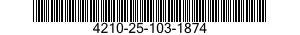 4210-25-103-1874  4210251031874 251031874