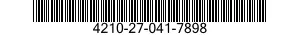 4210-27-041-7898 TRUCK,FIRE FIGHTING 4210270417898 270417898