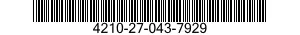 4210-27-043-7929 EXTINGUISHER,FIRE 4210270437929 270437929