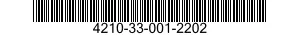 4210-33-001-2202 PIPE,BENT,FIRE EXTINGUISHING SYSTEM 4210330012202 330012202