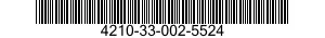 4210-33-002-5524 BOQUILLA, MANGUERA 4210330025524 330025524