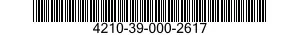 4210-39-000-2617 TRUCK,FIRE FIGHTING 4210390002617 390002617
