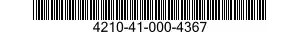 4210-41-000-4367 EXTINGUISHER,FIRE 4210410004367 410004367