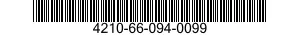 4210-66-094-0099 BRACKET,HOOK 4210660940099 660940099