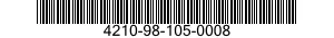 4210-98-105-0008  4210981050008 981050008