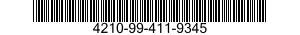 4210-99-411-9345  4210994119345 994119345