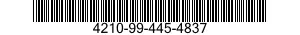 4210-99-445-4837  4210994454837 994454837