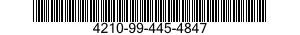 4210-99-445-4847  4210994454847 994454847