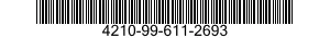 4210-99-611-2693 BRACKET,FIRE EXTINGUISHER 4210996112693 996112693