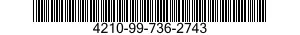 4210-99-736-2743  4210997362743 997362743