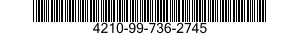 4210-99-736-2745  4210997362745 997362745
