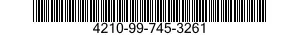 4210-99-745-3261  4210997453261 997453261
