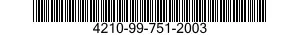 4210-99-751-2003  4210997512003 997512003