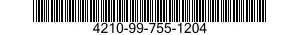 4210-99-755-1204  4210997551204 997551204