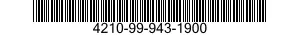 4210-99-943-1900  4210999431900 999431900