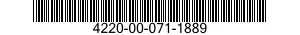 4220-00-071-1889 LIFE RAFT,INFLATABLE 4220000711889 000711889