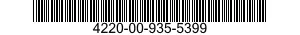 4220-00-935-5399 VALVE,PNEUMATIC INFLATOR 4220009355399 009355399