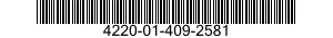 4220-01-409-2581 BODY,VALVE,BREATHING APPARATUS 4220014092581 014092581