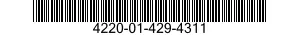 4220-01-429-4311 UNDERWEAR,DIVER'S DRY SUIT 4220014294311 014294311
