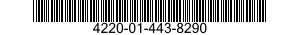 4220-01-443-8290 BODY,REGULATOR,BREATHING APPARATUS 4220014438290 014438290