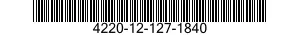 4220-12-127-1840  4220121271840 121271840