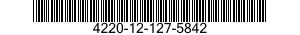 4220-12-127-5842 O-RING 4220121275842 121275842