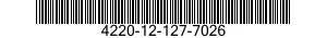 4220-12-127-7026  4220121277026 121277026