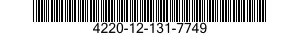 4220-12-131-7749  4220121317749 121317749