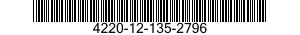4220-12-135-2796  4220121352796 121352796