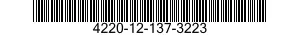 4220-12-137-3223  4220121373223 121373223
