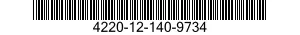 4220-12-140-9734 KARABINERHAKEN 4220121409734 121409734