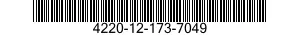4220-12-173-7049 MASK,DIVER'S 4220121737049 121737049
