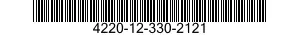 4220-12-330-2121  4220123302121 123302121