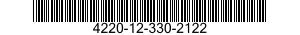 4220-12-330-2122  4220123302122 123302122