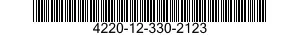 4220-12-330-2123  4220123302123 123302123