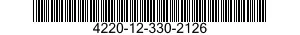 4220-12-330-2126  4220123302126 123302126