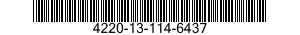 4220-13-114-6437 LIFE RAFT,INFLATABLE 4220131146437 131146437