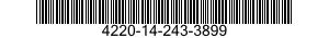4220-14-243-3899  4220142433899 142433899